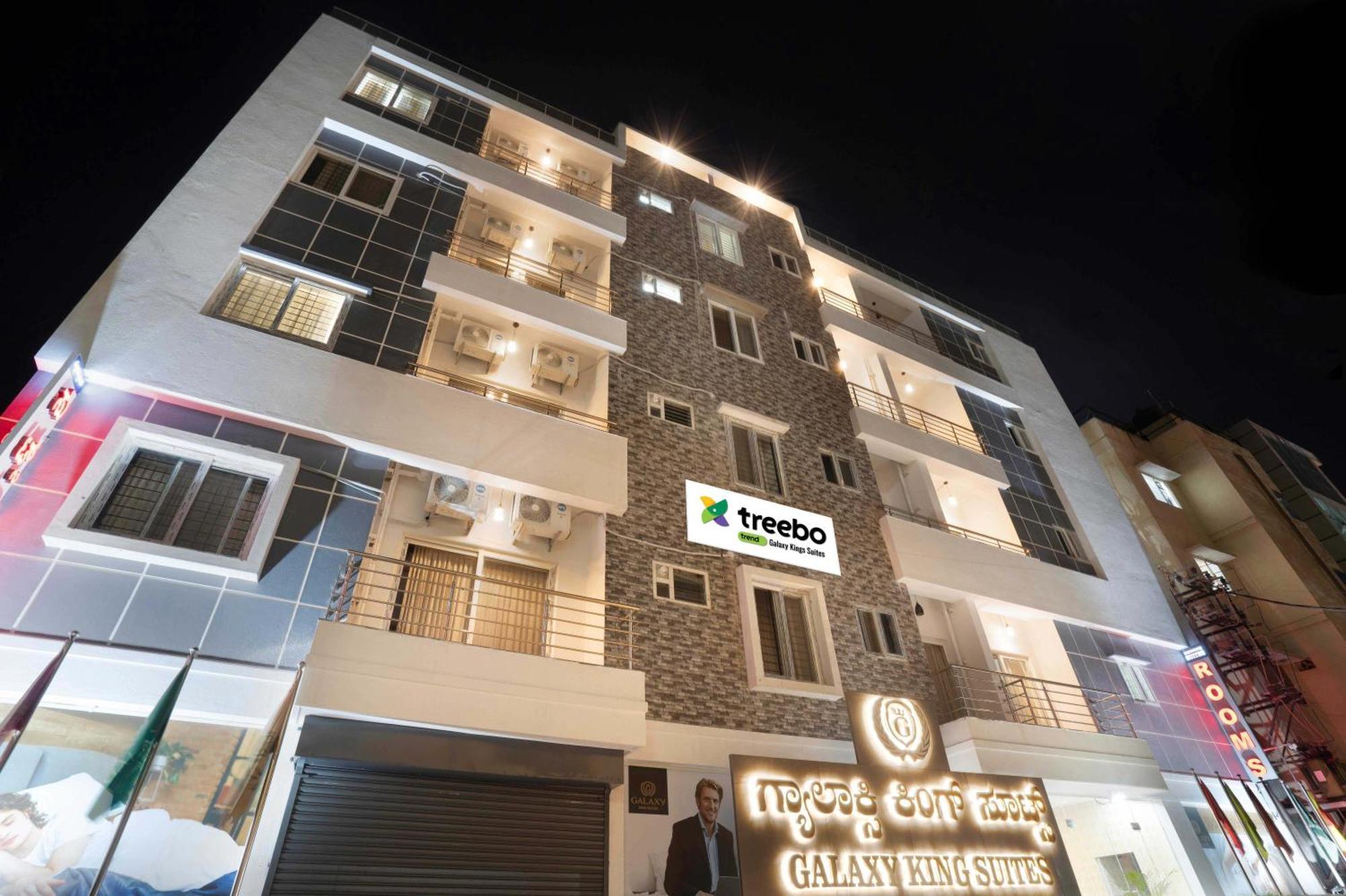 Treebo Galaxy Kings Suites, Hebbal Bangalore Exterior foto